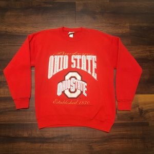 Vintage Ohio State Buckeyes Crewneck Sweater 90s